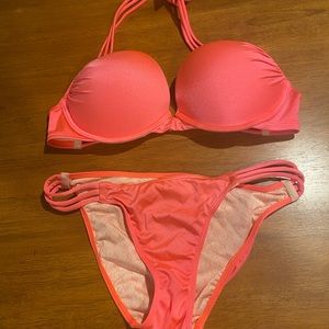 Victoria secret swim 34b top small bottom
